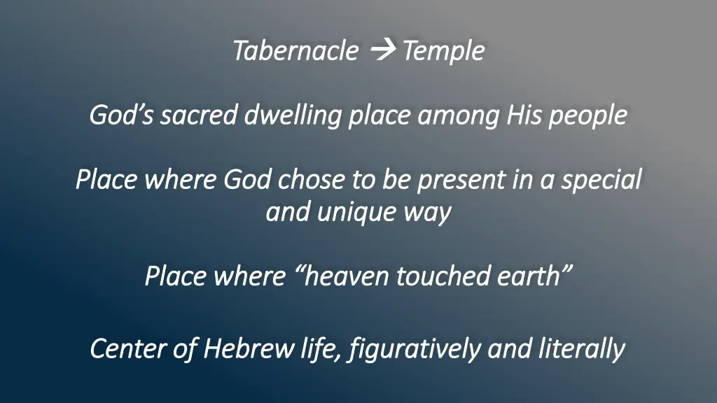 tabernacle tabernacle