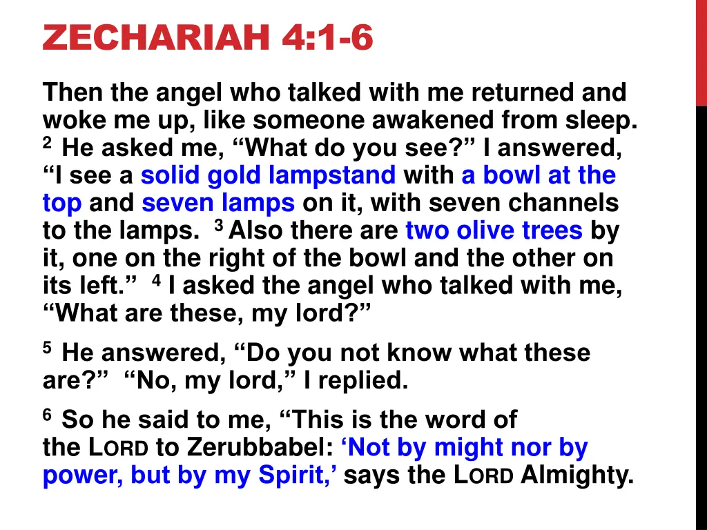zechariah 4 1 6 1