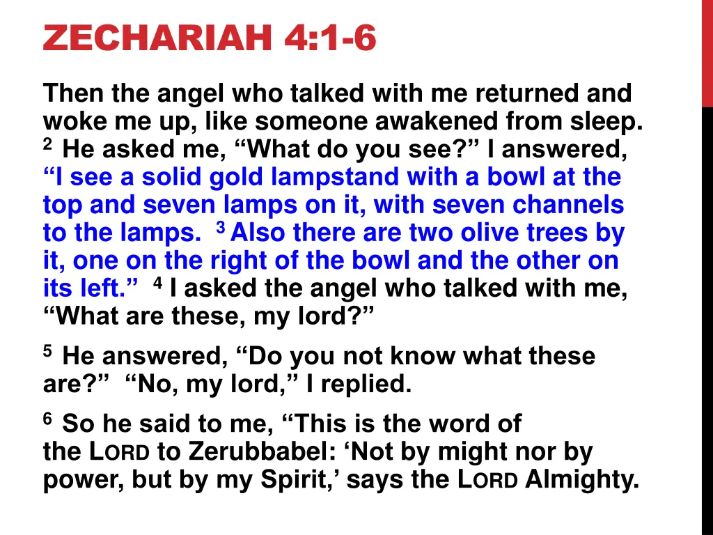 zechariah 4 1 6