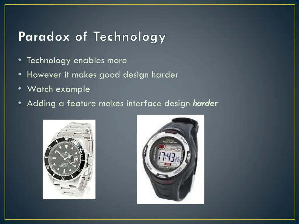 paradox of technology