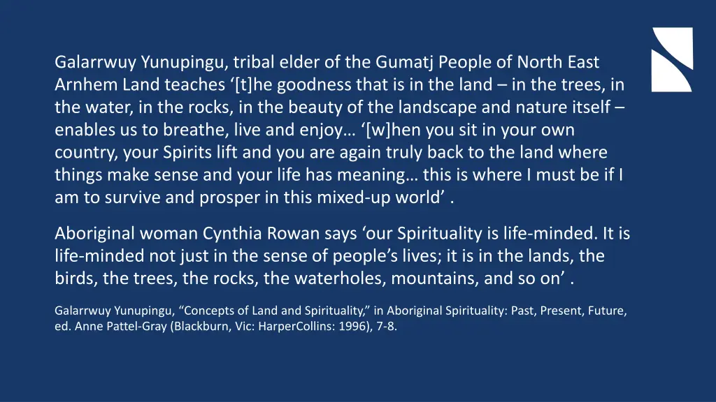 galarrwuy yunupingu tribal elder of the gumatj
