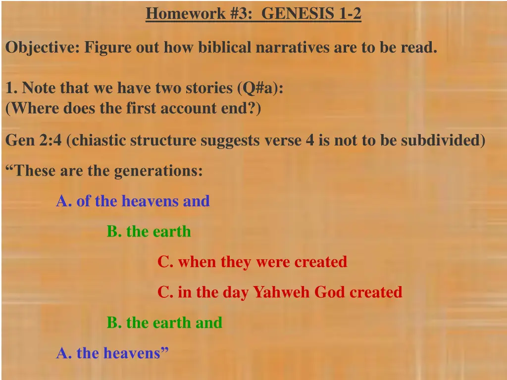 homework 3 genesis 1 2
