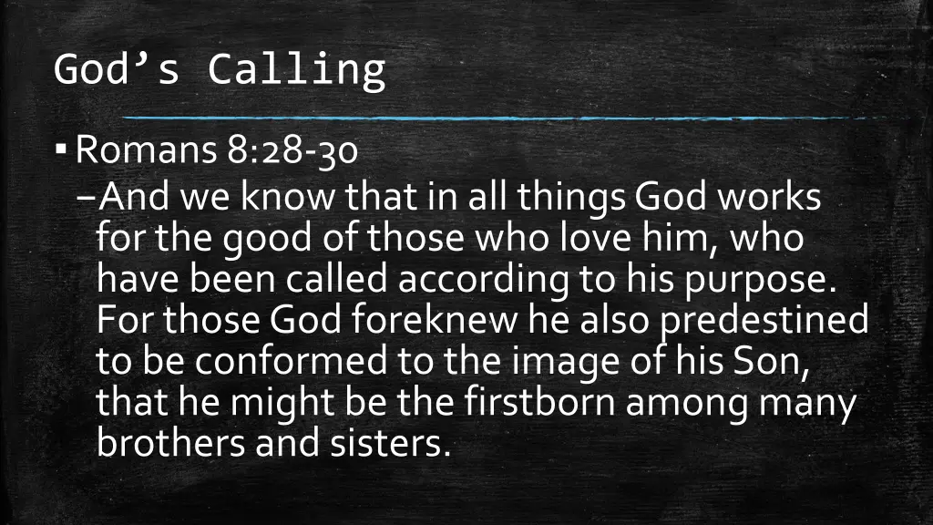 god s calling 4