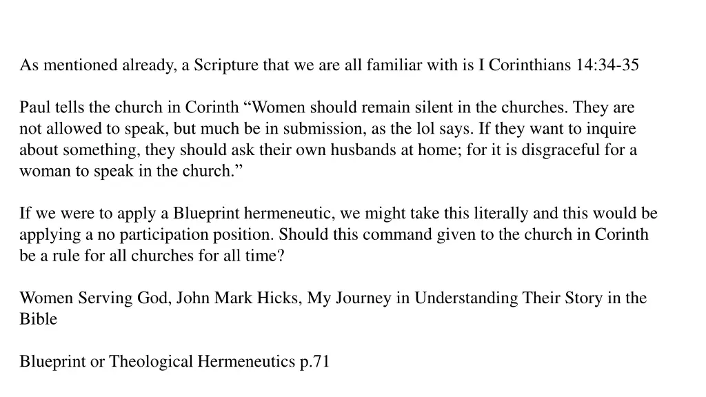 as mentioned already a scripture that