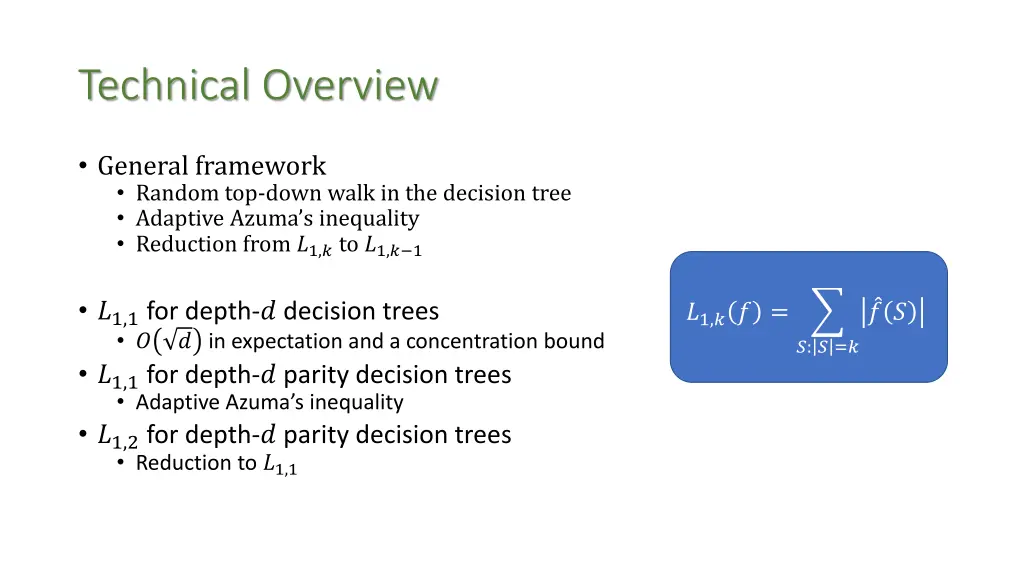 technical overview