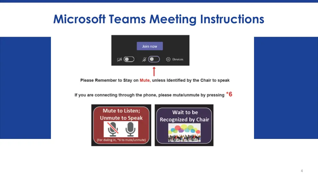microsoft teams meeting instructions