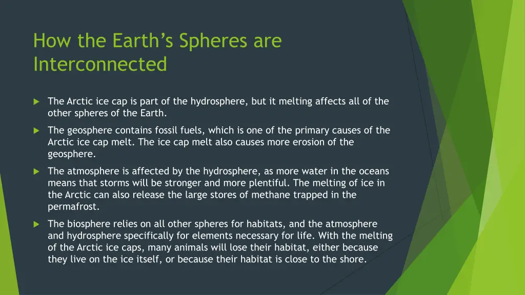 how the earth s spheres are interconnected