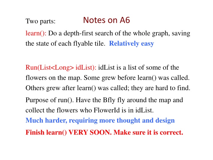 notes on a6