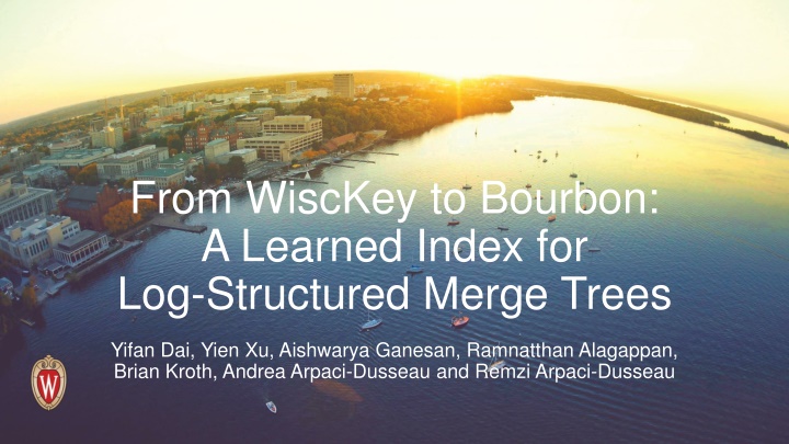 from wisckey to bourbon a learned index