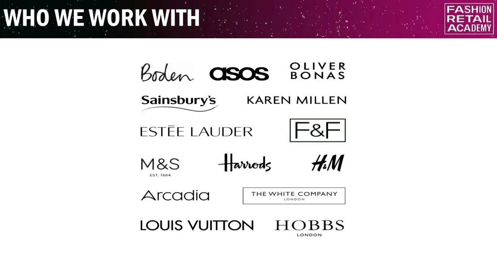 who we work with