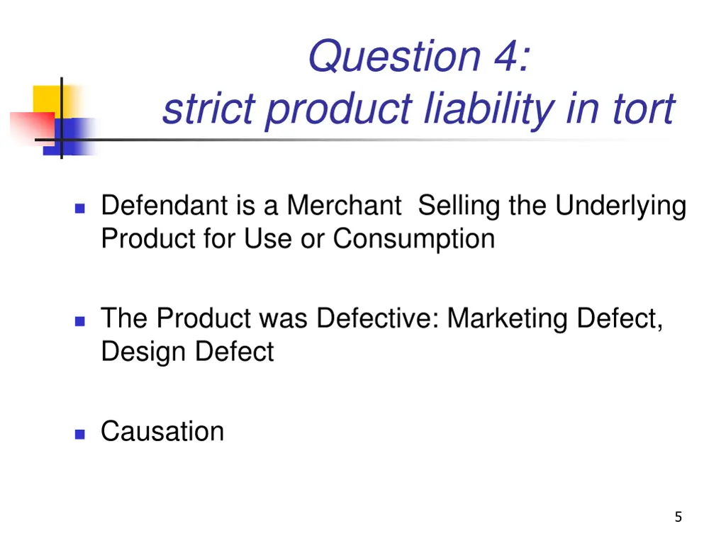 question 4