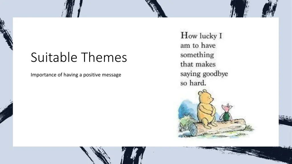 suitable themes