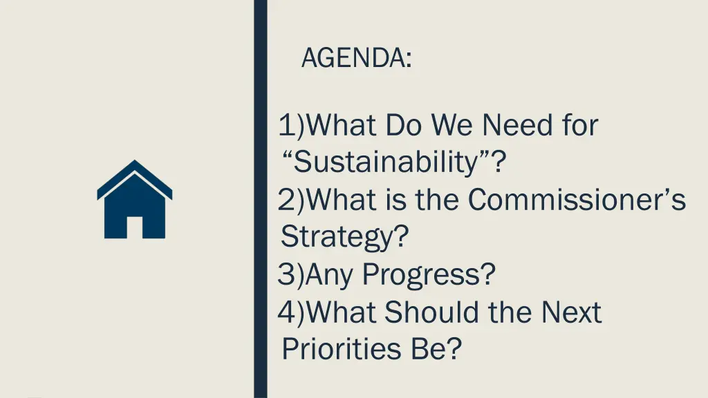 agenda