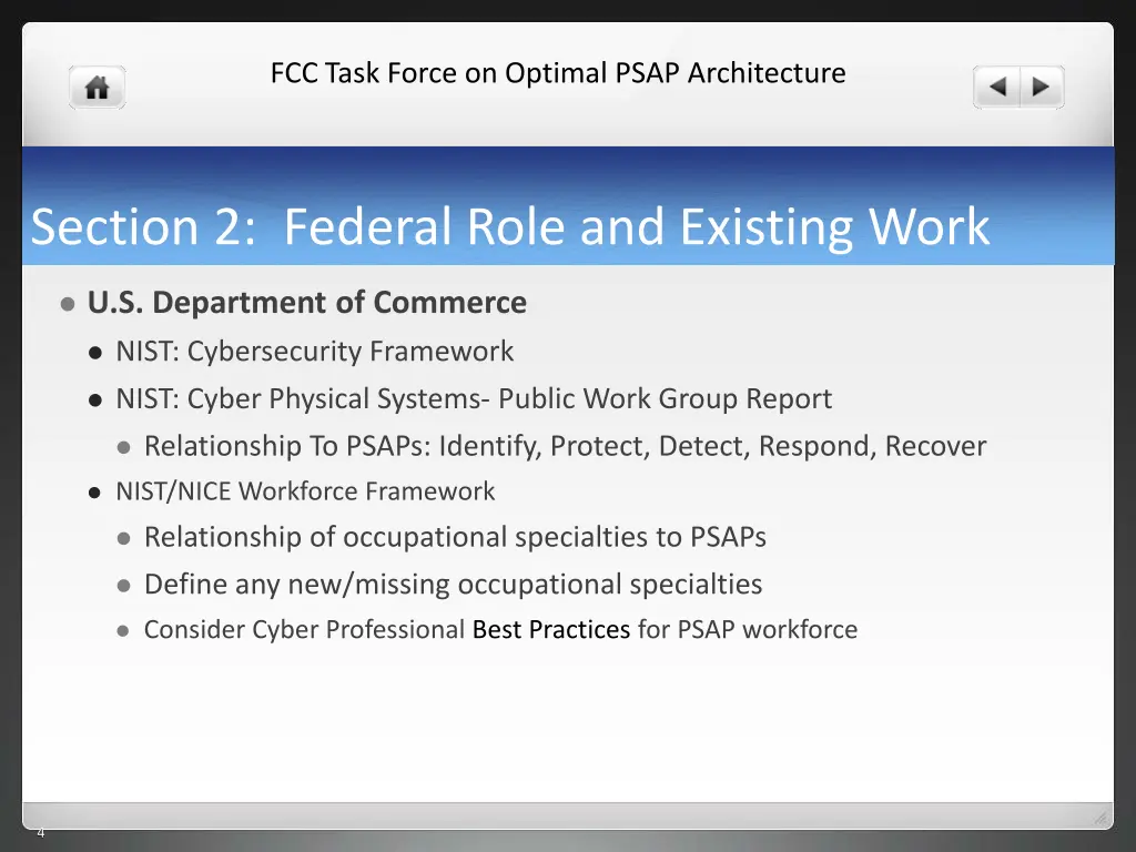 fcc task force on optimal psap architecture 2