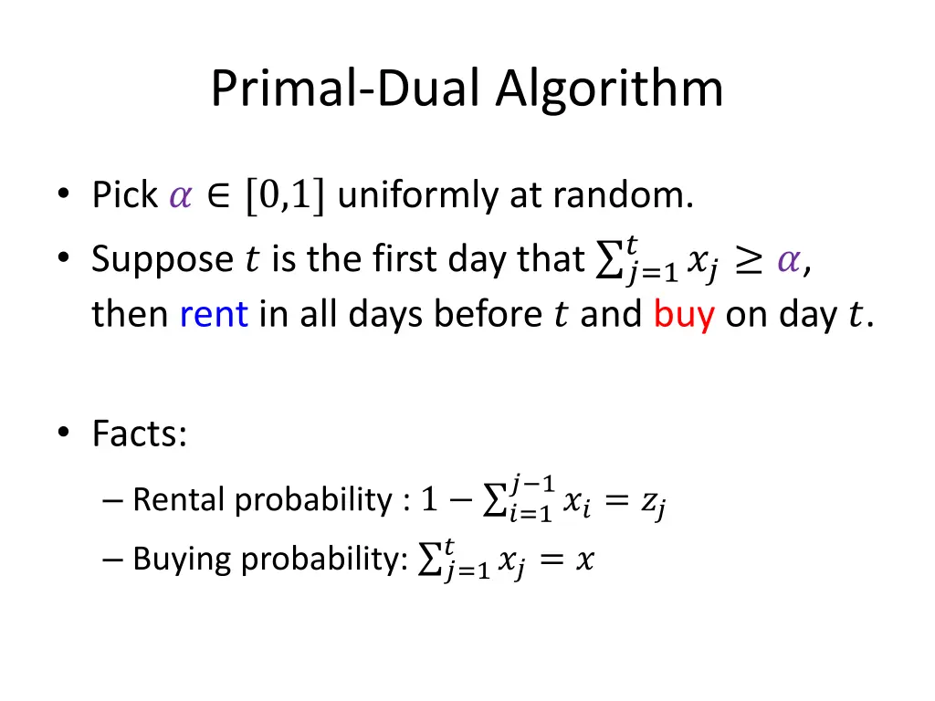 primal dual algorithm 1