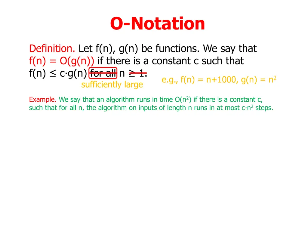 o notation 14