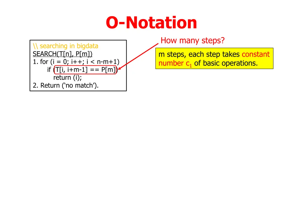 o notation 2