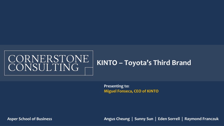 kinto toyota s third brand