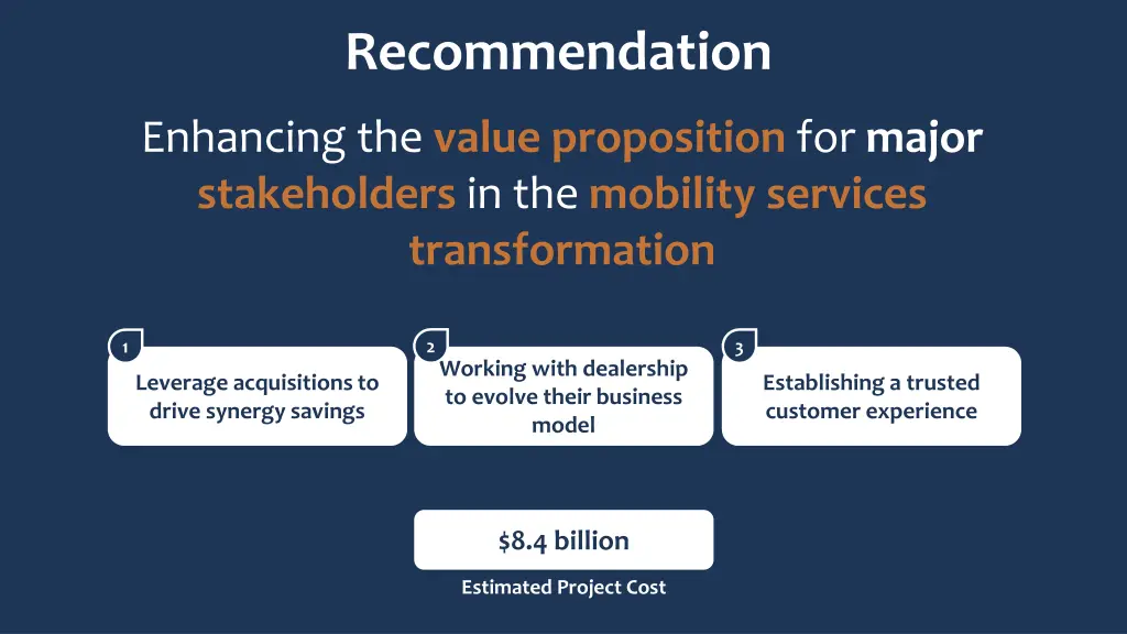 recommendation