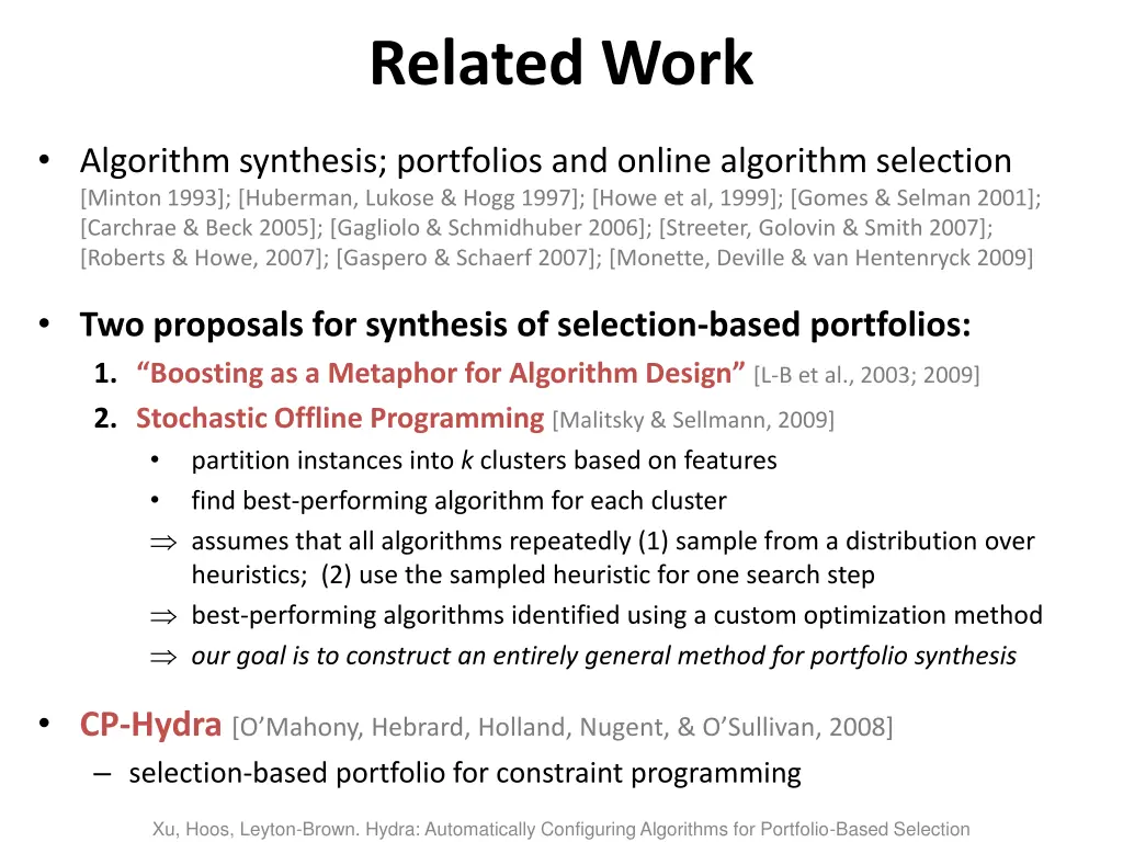 related work