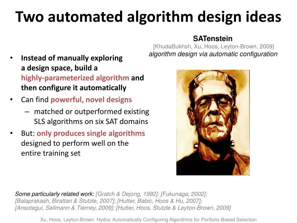 two automated algorithm design ideas 2