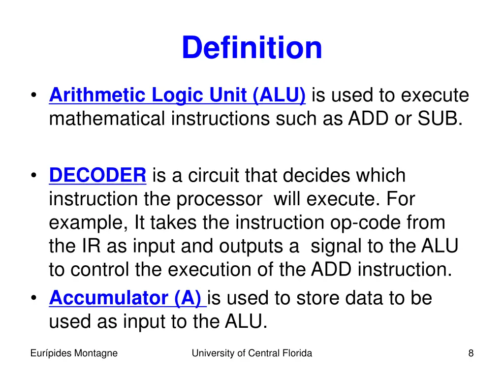 definition