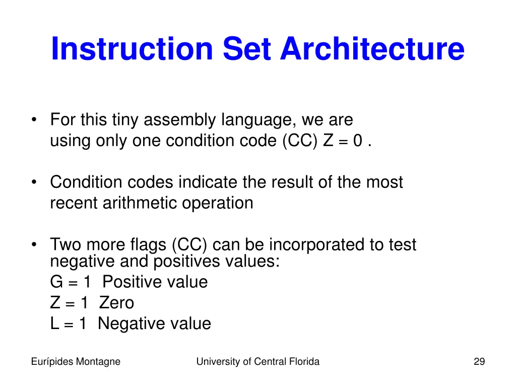 instruction set architecture 3