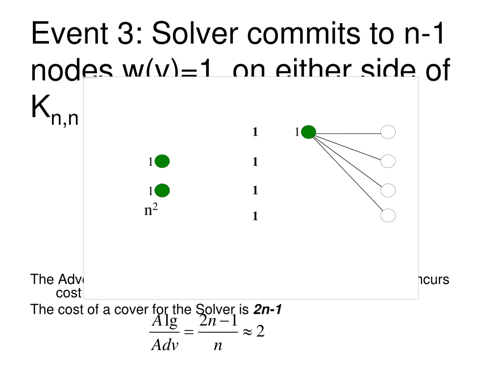 event 3 solver commits to n 1 nodes