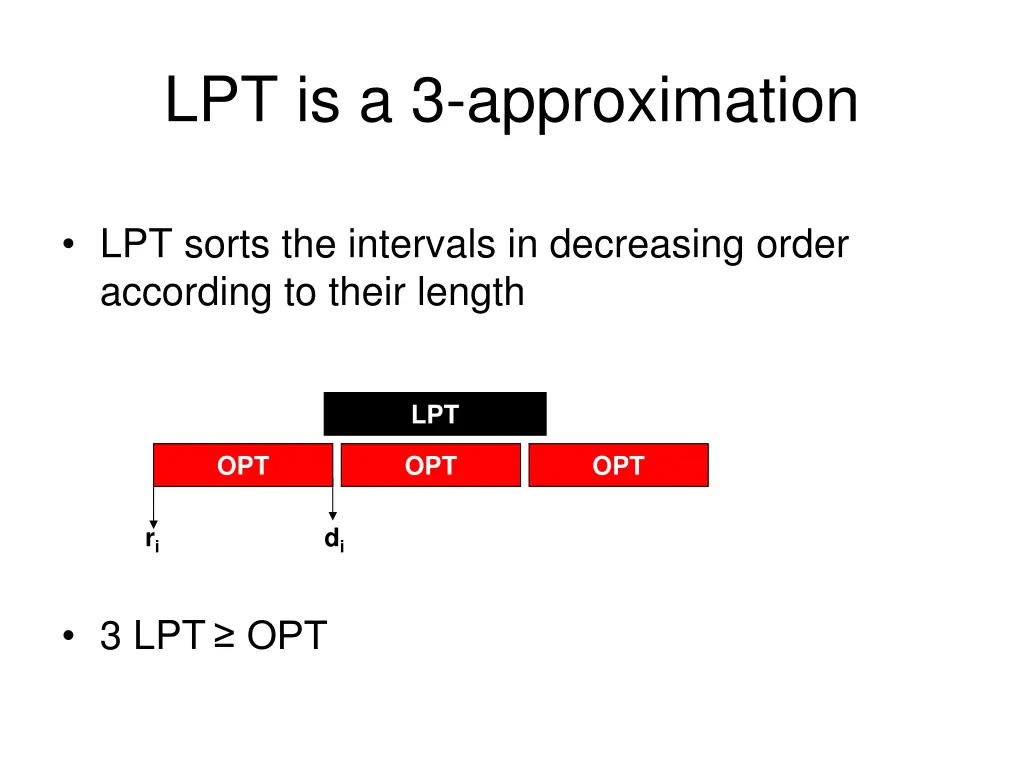 lpt is a 3 approximation