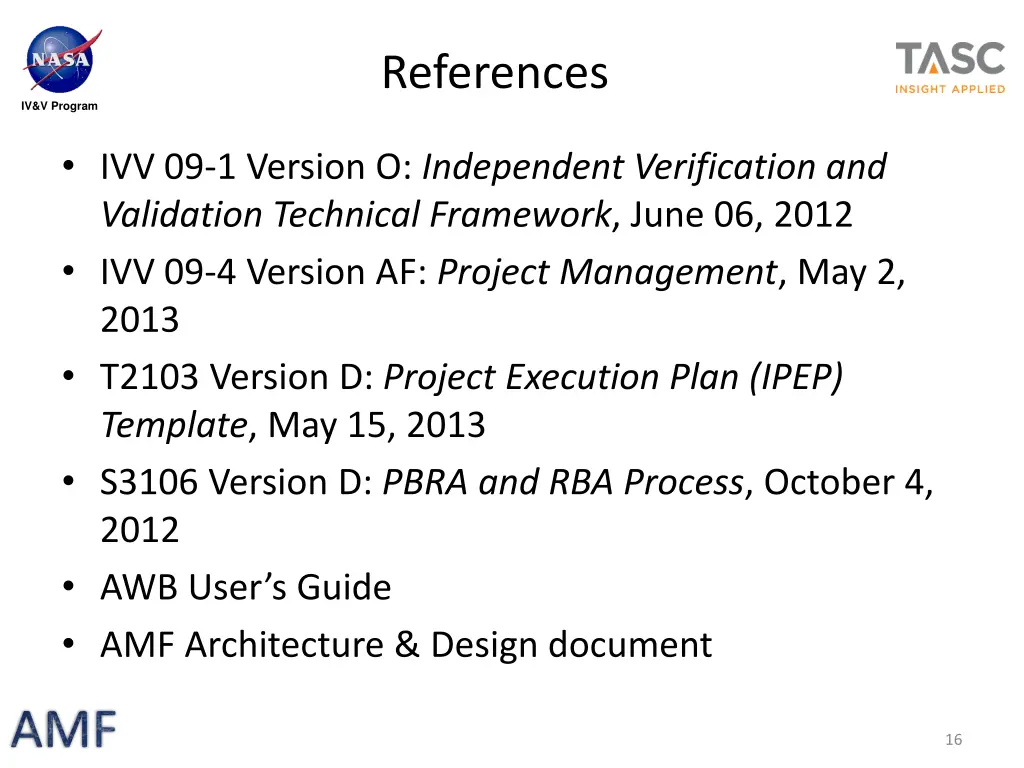 references