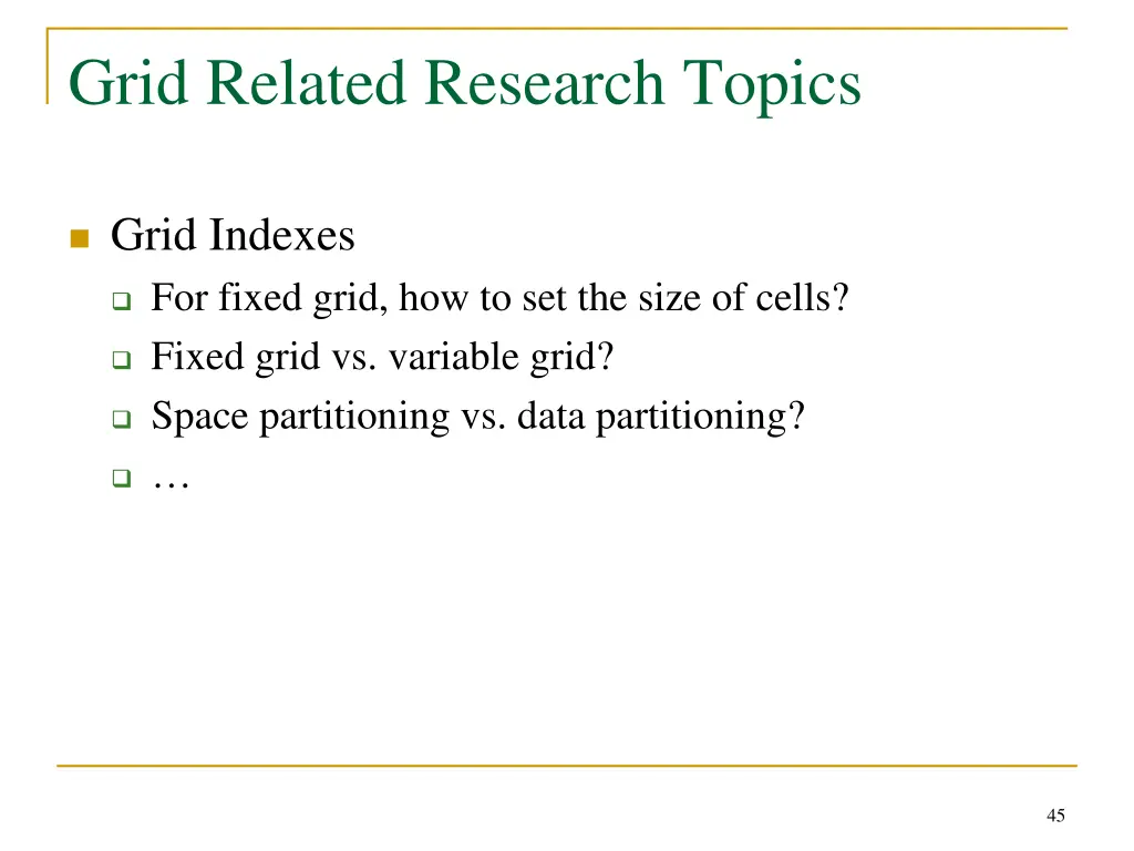grid related research topics