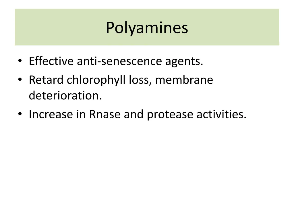 polyamines