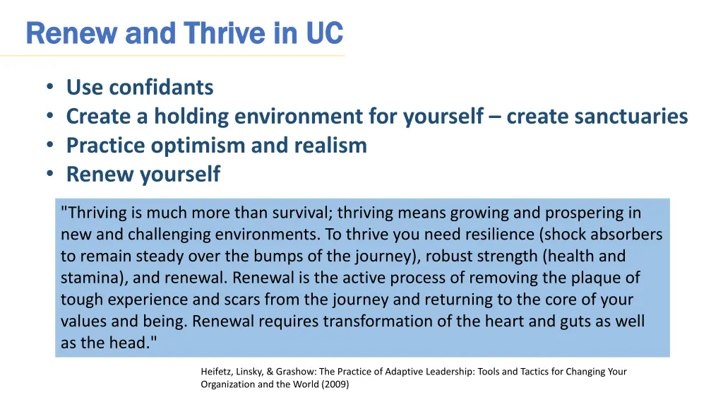 renew and thrive in uc renew and thrive in uc