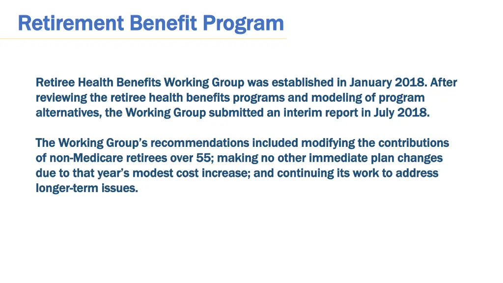 retirement benefit program retirement benefit 1