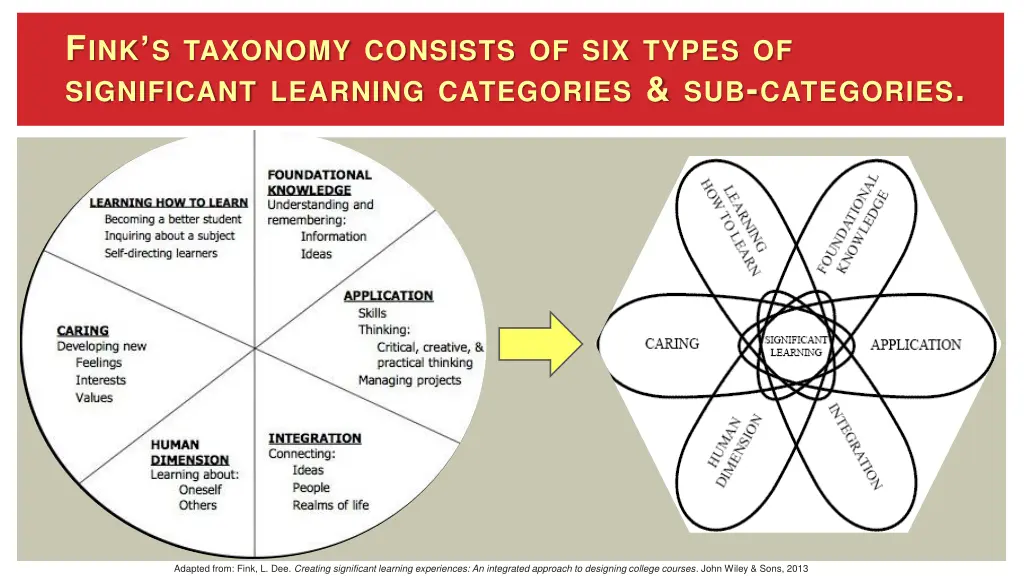 f ink s taxonomy consists of six types