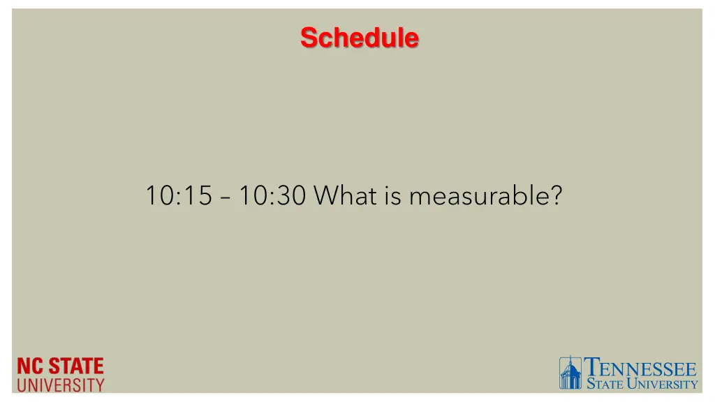 schedule 3