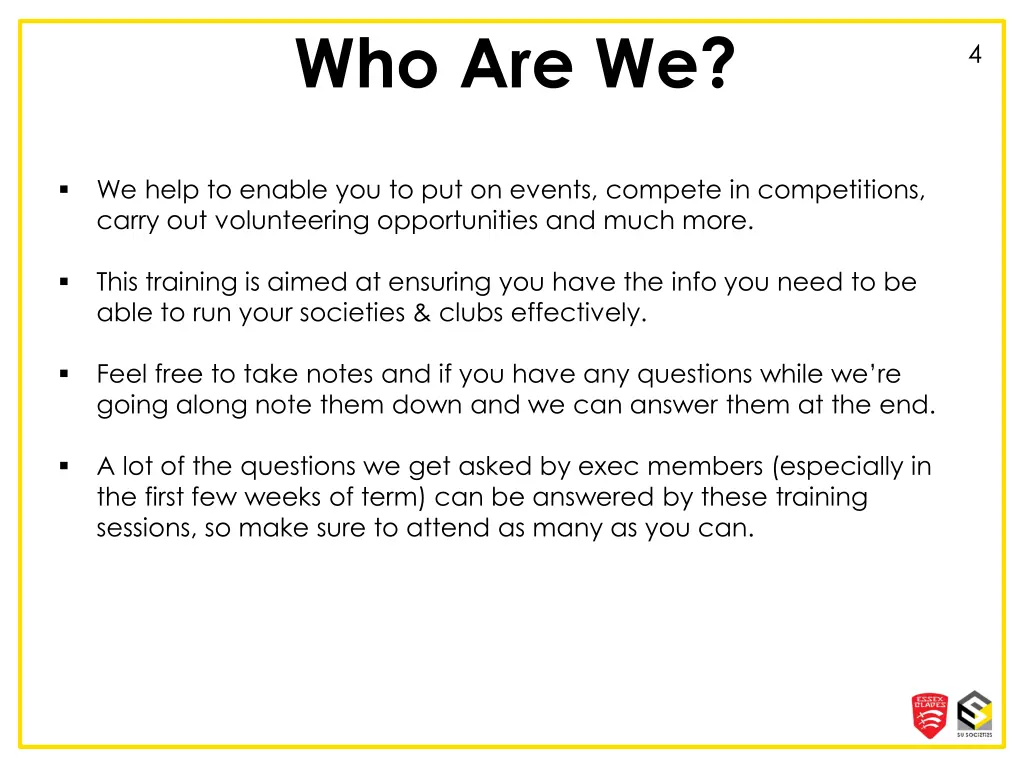 who are we