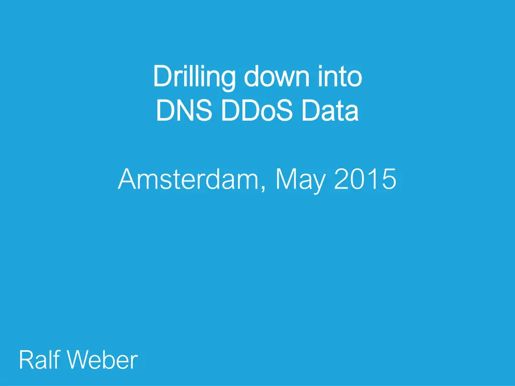 drilling down into drilling down into