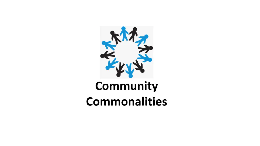 community commonalities
