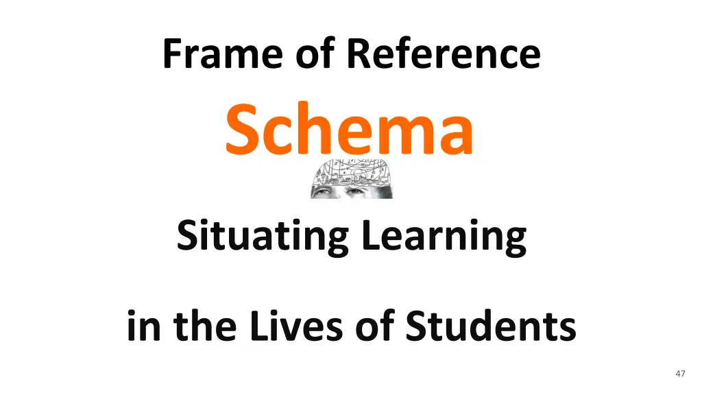 frame of reference schema 1