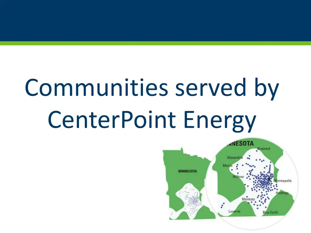 communities served by centerpoint energy