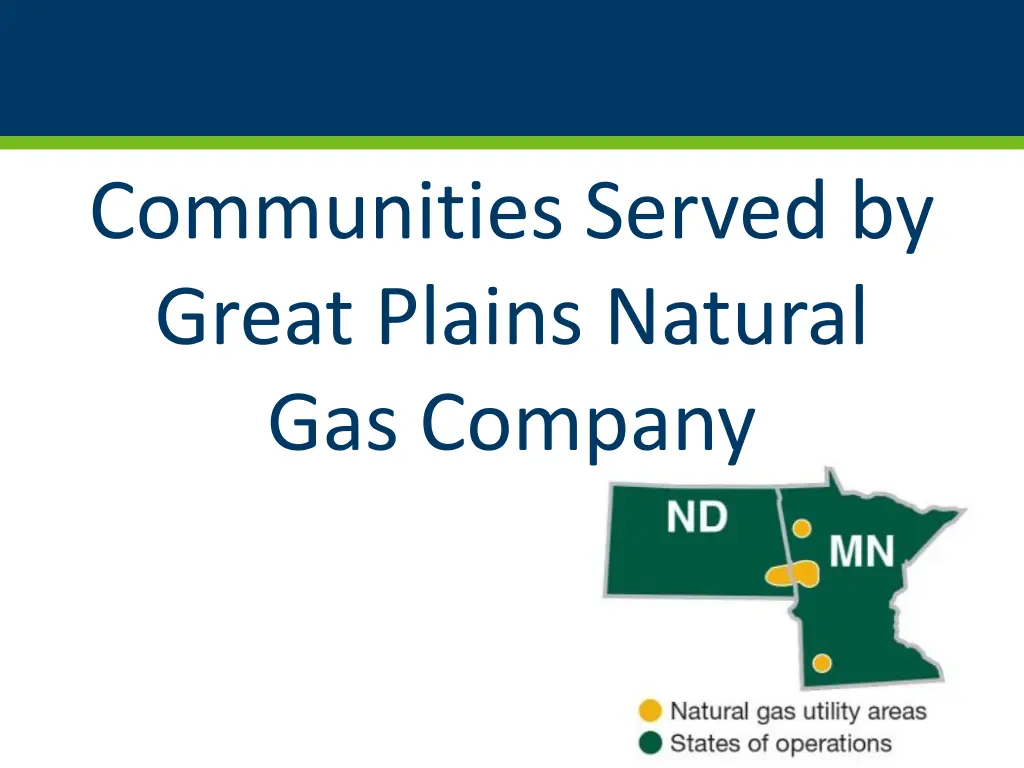 communities served by great plains natural