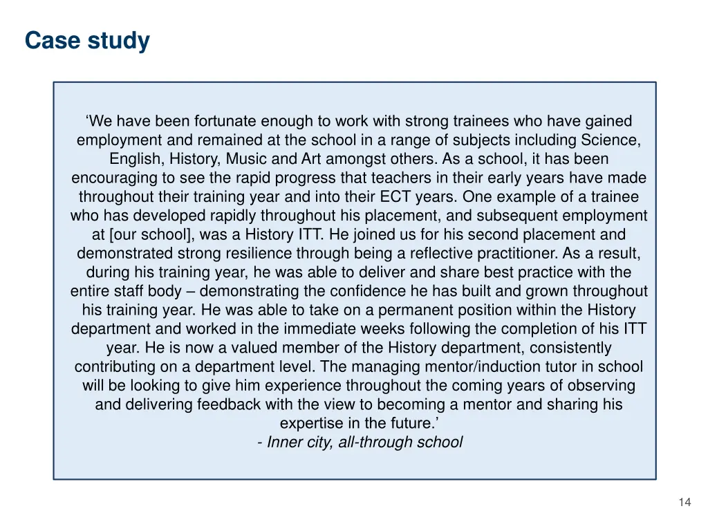 case study