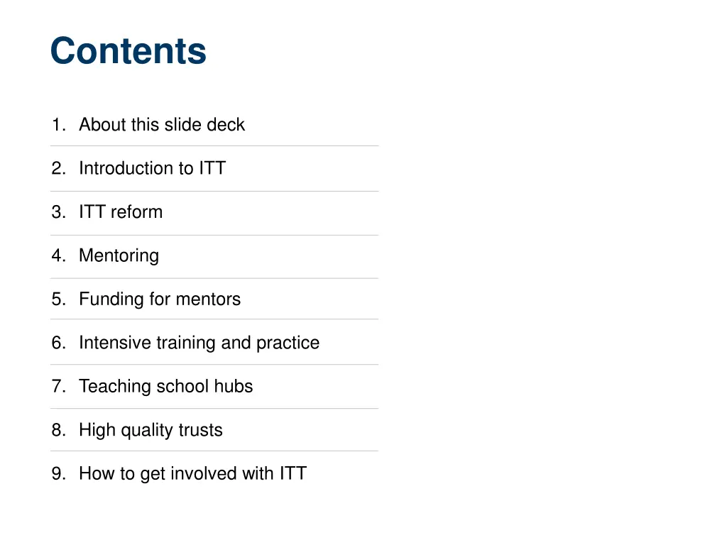 contents