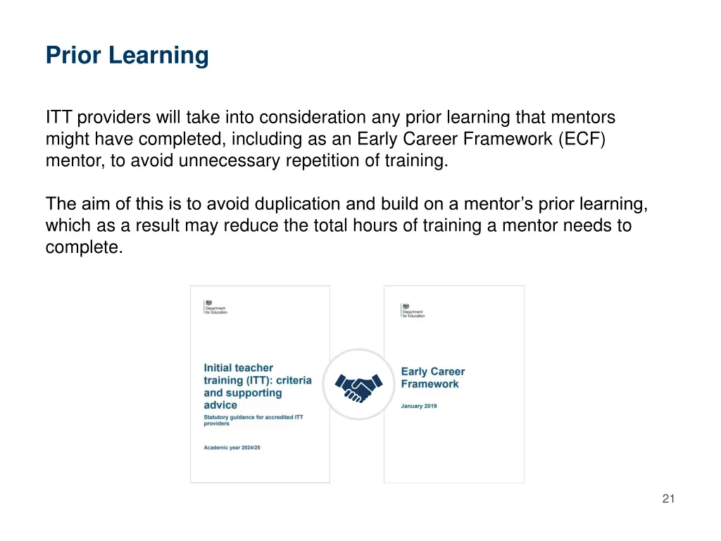 prior learning