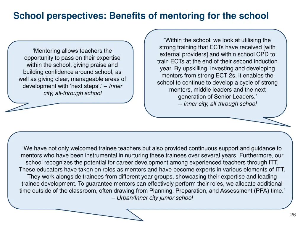 school perspectives benefits of mentoring 1