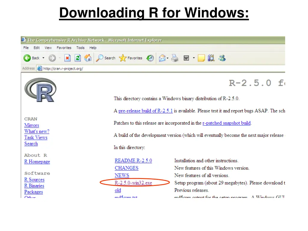 downloading r for windows 2