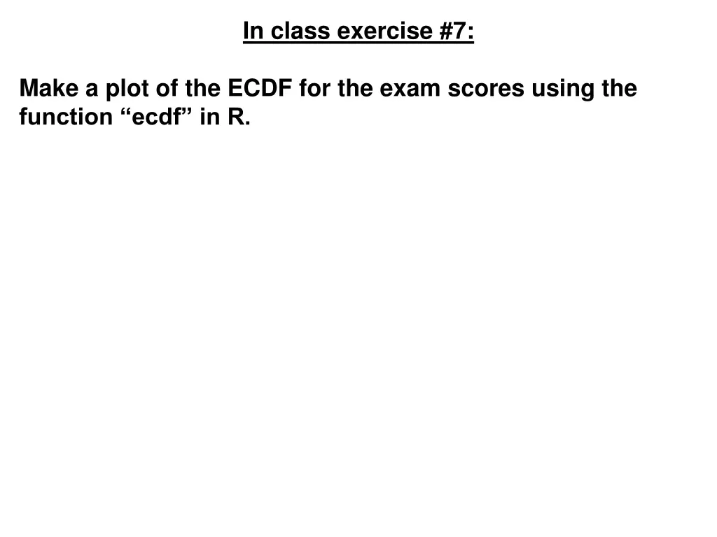 in class exercise 7