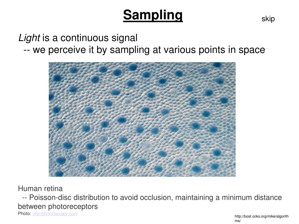 sampling 3