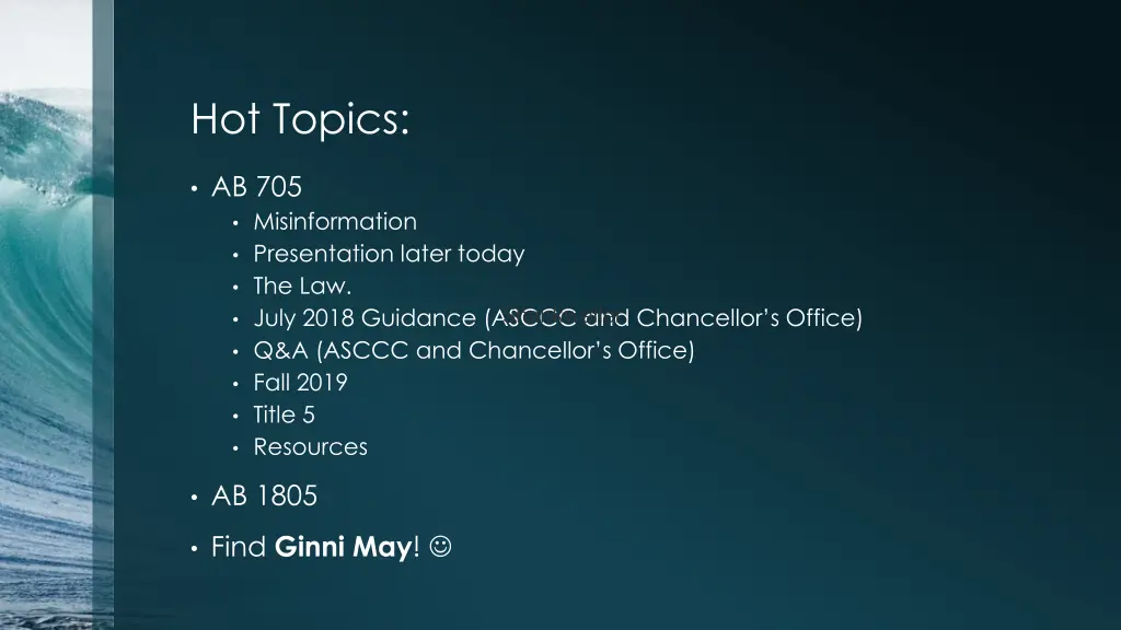 hot topics